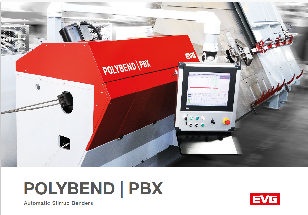 POLYBEND PBX - Machine for off-coil processing of reinforcing steel