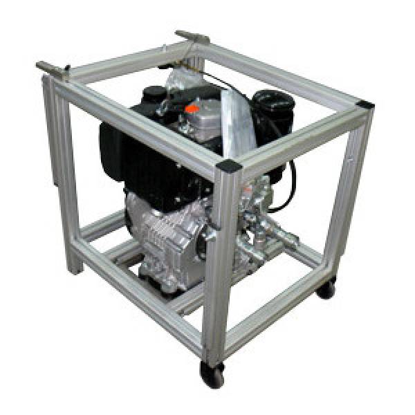 Transportable powerpack with diesel engine